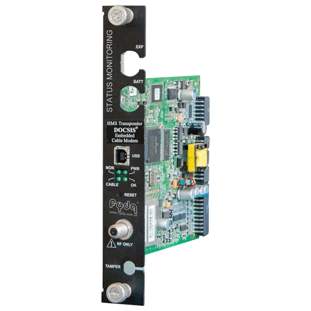 UPS远程监控, 应达器, 内置HMS Cable Modem, C-DOCSIS响应器